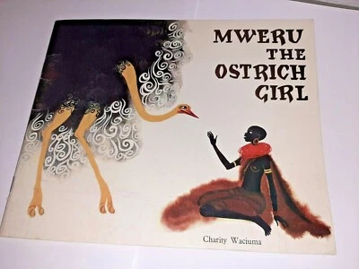 1973 Mweru Ostrich Girl African Story Book Charity Waciuma Sixth Lioncub # 443 Foto 1 de 4