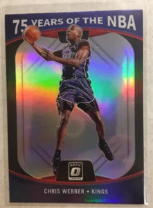 2021-22 Optic Chris Webber 75 Years of NBA Prizm - Picture 1 of 2