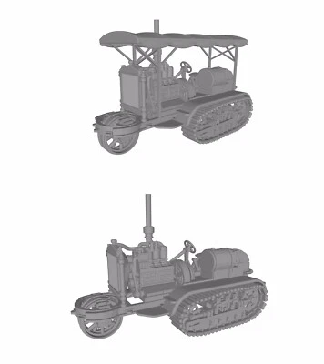 MODELLDEPOT.DE Holt 75 Artillerieschlepper USA WW1 Bausatz 3D Druck 1:87 - 1:35