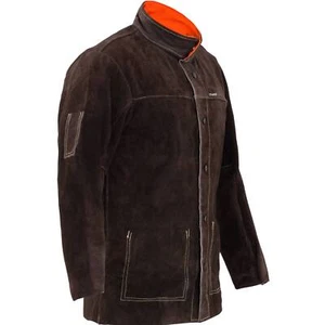 Stamos Schweiß Jacke "M" Schweißerjacke Echtes RindsLEDer Gr M LEDer Schweißen - Bild 1 von 5