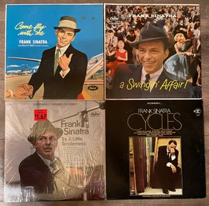 Frank Sinatra 4 vinyl LP lot-  Come Fly With Me - A Swingin' Affair - Cycles - Imagen 1 de 9