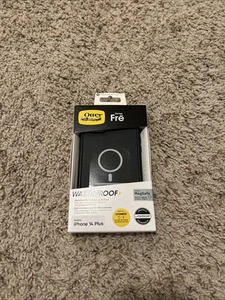 NEW Black OtterBox Lifeproof FRE Case Magsafe for iPhone 14 Plus NIB WATERPROOF - Photo 1 sur 2