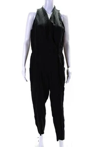 Joie Womens Lucie Jumpsuit Black Size MR 14394869 - Picture 1 of 5