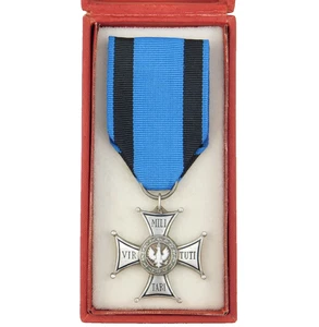 4585 Segunda Guerra Mundial Orden Polaca Virtuti Militari 5ª Clase POLONIA - Imagen 1 de 6