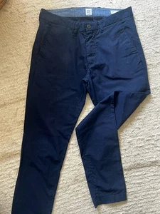 Men’s GAP Lightweight Summer Chinos Navy 30w 32leg - Picture 1 of 2