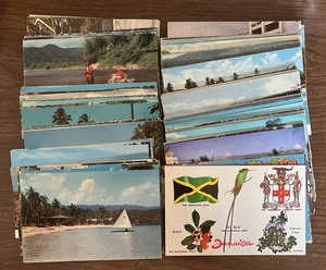 Lot of 190 Jamaica, BWI Chrome Postcards ~ Hotels, Beaches, Locals Dancing - Picture 1 of 23