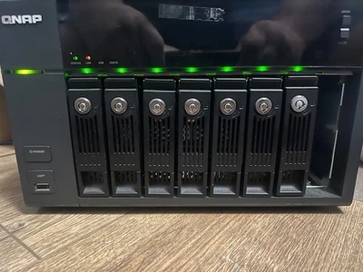 QNAP Network Attached Storage TS-869 Pro 8-BAY RAID NAS SERVER No Key 9tb - Image 1 of 4