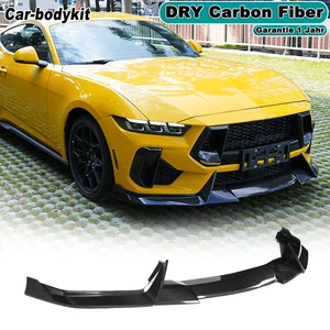 DRY Carbon Frontlip Frontspoiler Spoilerlippe Passt für Mustang S650 GT 2023-25 - Bild 1 von 10