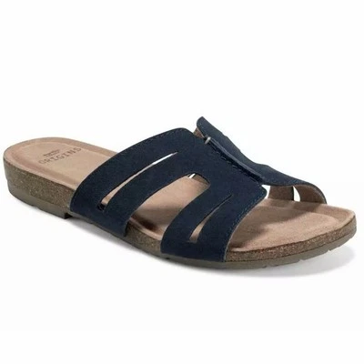 Sandalias Earth Origins Luna Blueberry Blue Gamuza Mujer Talla 6.5 Nuevas Foto 1 de 4