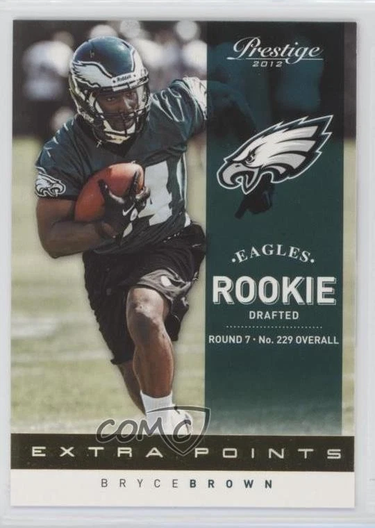 2012 Playoff Prestige Rookie Extra Points Gold Bryce Brown #258 Rookie RC - Image 1 of 2