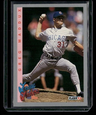 1993 Fleer - Greg Maddux #707 - Image 1 of 2