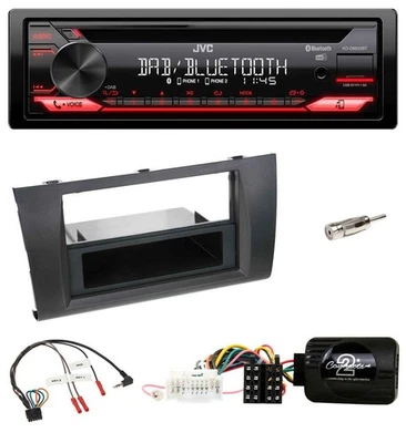JVC CD DAB USB Bluetooth Lenkrad Autoradio für Suzuki Swift 2005-2010 - Bild 1 von 4