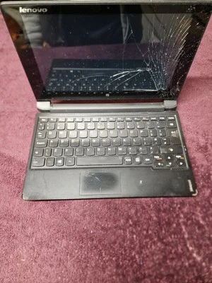 Lenovo Ideapad 10' Laptop Damaged For Parts Or Donor Read Description  - Image 1 of 4