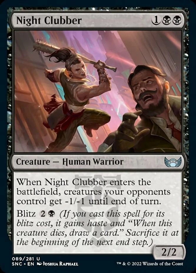 x1 Night Clubber - Streets of New Capenna - NM - MTG - Image 1 of 1