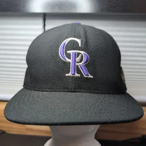 Colorado Rockies 2007 World Series 7 3/4 New Era Hat - Made In USA - Picture 1 of 12