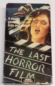 The Last Horror Film 1984 Vintage VHS Starring Caroline Munro - Imagen 1 de 8