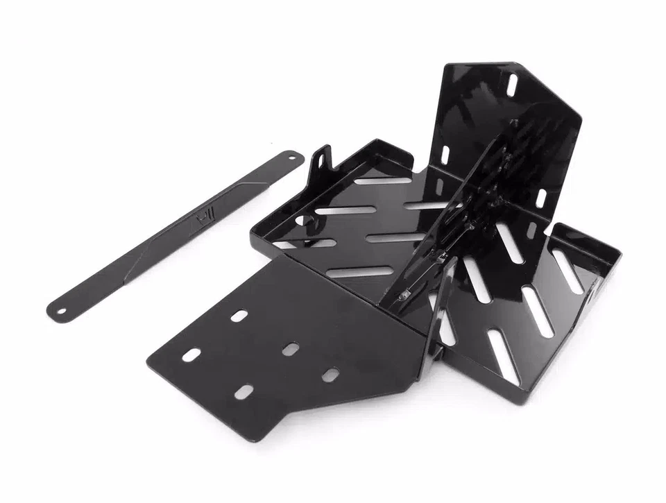 Rugged Ridge Dual Battery Tray Steel Black 11214.53 Fits 2007-2011 Wrangler JK Foto 1 de 3