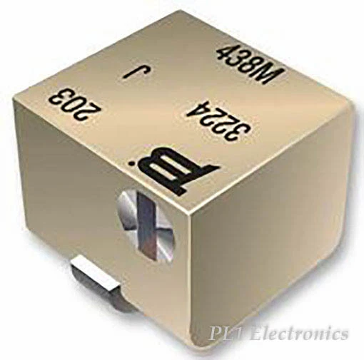 BOURNS 3224W-1-105E TRIMMER, POTENTIOMETER, 1MOHM, 11TURN - Bild 1 von 1