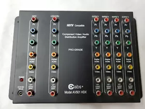 CE Labs/Kabel Elektronik Modell AV501 HDX Komponentenverteilungsverstärker - Bild 1 von 1