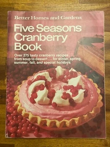 Libro de arándanos vintage Better Homes and Gardens Five Seasons 1971 275 recetas - Imagen 1 de 5