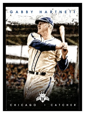 2016 Panini Diamond Kings  #30 Gabby Hartnett - Image 1 of 2