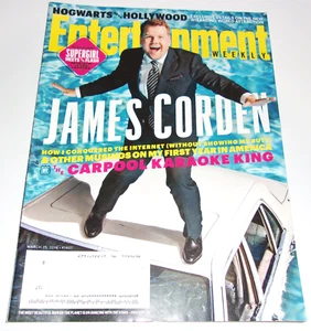 James Corden Entertainment Weekly Mar 2016 Allegiant Robin Wright Darren Star - Picture 1 of 2