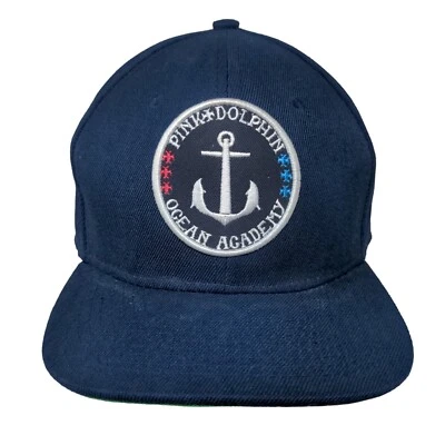 Rosa + Dolphin Ocean Academy Sombrero Deslizable Azul Talla Única Ajustable Bordado Foto 1 de 4