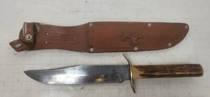 York Cutlery Original Bowie Knife Solingen Germany hunting stag  10.25 inch - Picture 1 of 10