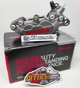 Pinza BREMBO Moto 20516589 Axial 40mm P4 30/34 Color Titanio Derecha Nueva - Imagen 1 de 4