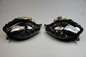 Front Indicators LED Black Tinted SUZUKI HAYABUSA 1300 GSX-R WVA1 1999-2007 - Picture 1 of 3