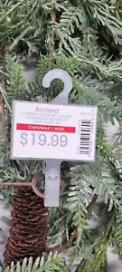 6 Ashland Christmas Cedar Garland - Shimmery Cedar Mix w/Pine Cones 6 Ft ea, NEW - Picture 1 of 2