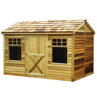 Cedarshed Haida Garden Shed in 3 Sizes: 9x6; 12x8; 12x10 - Image 1 of 4