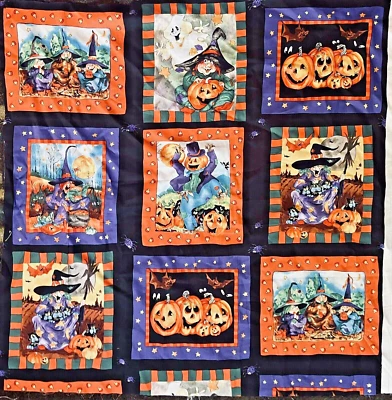“Scary Squares” K002-116 exclusively for Jo-Ann’s 13 Halloween Sq. Remnant - Image 1 of 4