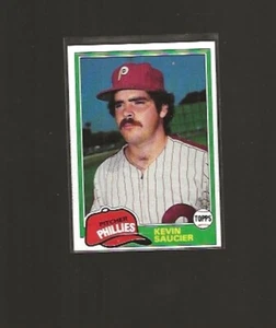 1981 TOPPS KEVIN SAUCIER #53 NRMT HIGH GRADE - Picture 1 of 1
