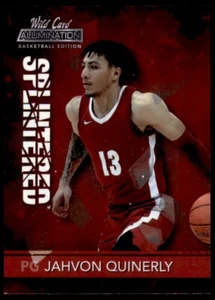 Jahvon Quinerly 2021-22 Wild Card Alumination Splintered Rookie Card RC Insert - Picture 1 of 2