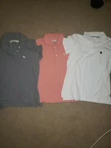 Abercrombie And Fitch Unisex Polo Shirt (All 3 shirts) - Picture 1 of 1
