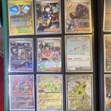 Pokémon Scarlet Violet ERA Binder - ALL HITS! Hypers - SIRS - FA- EXs - 100 Card