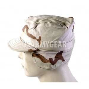 NEW US Military Desert Army Camouflage Pattern Class 2 Military GI Hat Cap - Picture 1 of 3