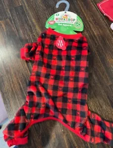 Build-A-Bear Pet Pajamas. NWT-Size Small-Flannel Pajamas For Dog - Picture 1 of 4