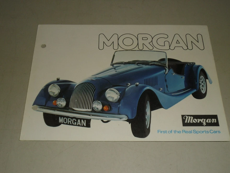 Auto Pubblicità Prospetto Morgan SPORTS Cars 4/4 E Plus 8 - Immagine 1 di 1