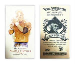 Topps 2007 WWE Heritage III Mr Kennedy Allen & Ginter #7 of 12 MINT - Picture 1 of 1
