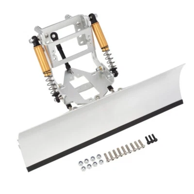 Metal Snow Plow Shovel for 1/10 RC Crawler Traxxas TRX4 TRX6 SCX10 II III Gen8 - Image 1 of 4