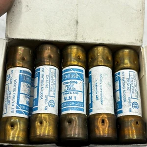 Littlelfuse NLN-1 (NLN1) 250V 1 Amps (1A) General Purpose Class K5 Fuse QTY 10 ⭐ - Bild 1 von 3