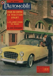 L'AUTOMOBILE 95 1954 CITROEN TRACTION HILLMAN MINX MERCEDES 190 SL 300 SL COMETE - Imagen 1 de 2