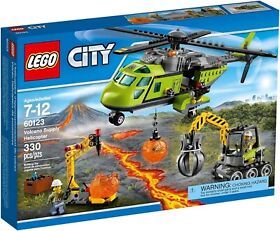 LEGO CITY: Volcano Supply Helicopter 60123 - NISB