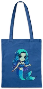 Mermaid IV Stofftasche Einkaufstasche Rainbow Mermaids Sailor Tattoo Fairies - Picture 1 of 1