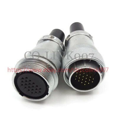 WEIPU 20Pin Power Connector 5A,WS28 High Voltage Industrial Docking Connector - Image 1 of 4