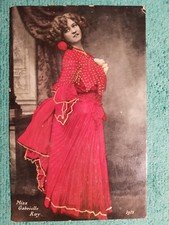 EDWARDIAN ACTRESS MISS GABRIELLE RAY 1975 RAPID PHOTO PRINTING Co C 1905-6