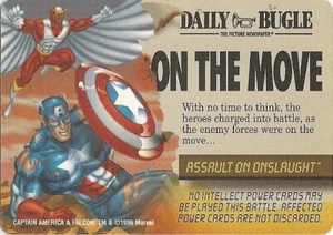 Marvel OVERPOWER ASALTO A ONSLAUGHT Evento en Movimiento Cap. America Falcon PRO - Imagen 1 de 1