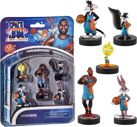 Space Jam A New Legacy Ink Stampers Tweety Sylvester Penelope Bugs LeBron P.M.I Cover